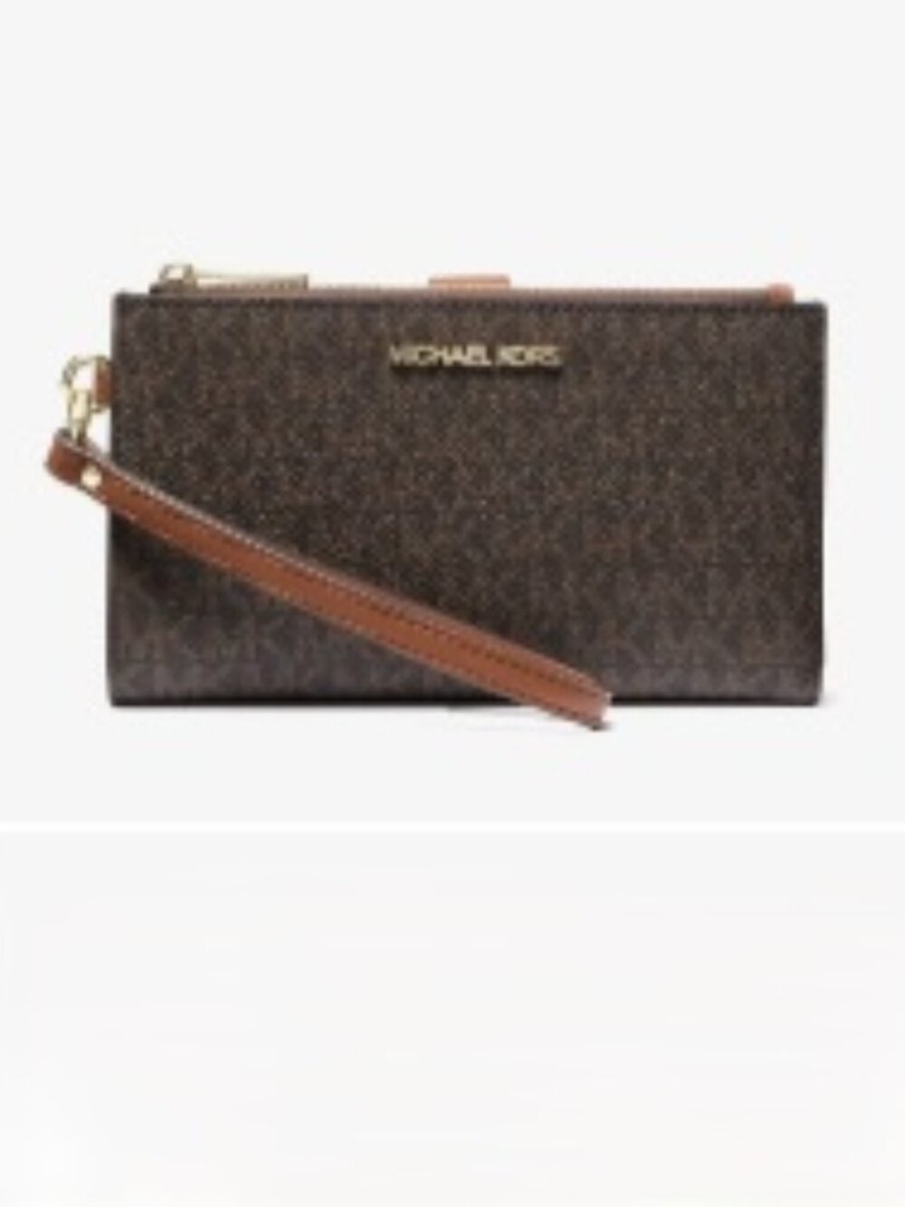 Michael Kors Jet Set Travel Signature Logo Smartphone Wallet